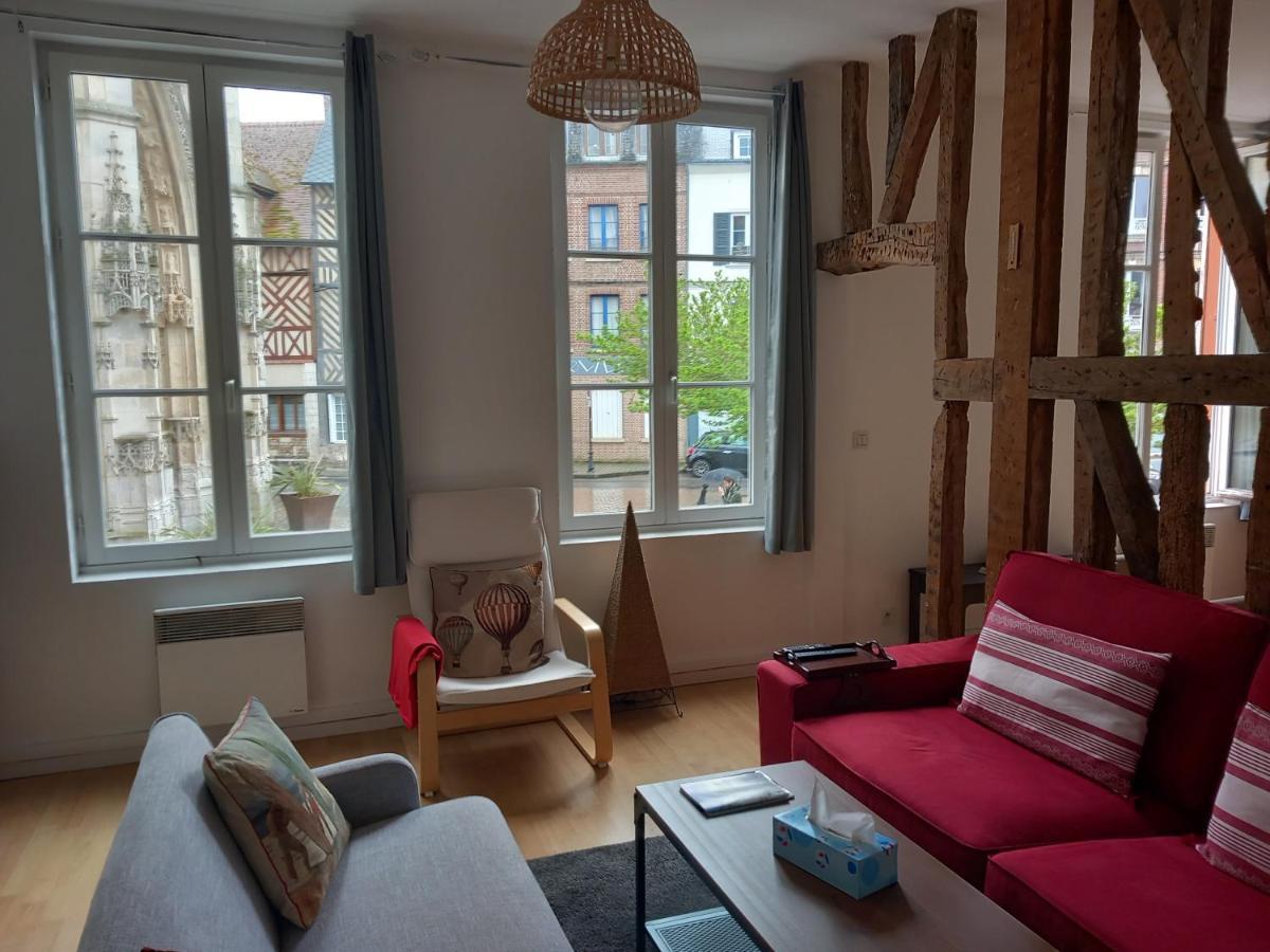 Ferienwohnung Le Leon Honfleur Exterior foto