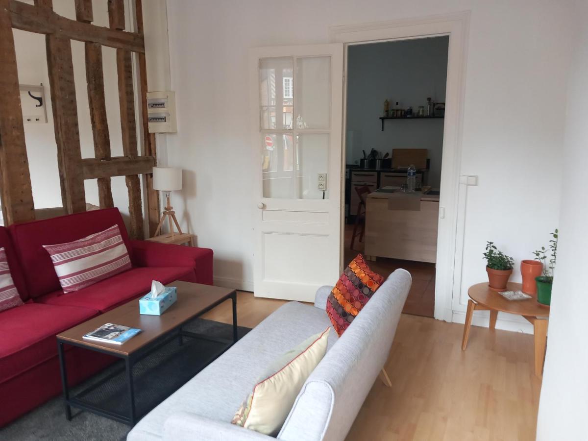 Ferienwohnung Le Leon Honfleur Exterior foto